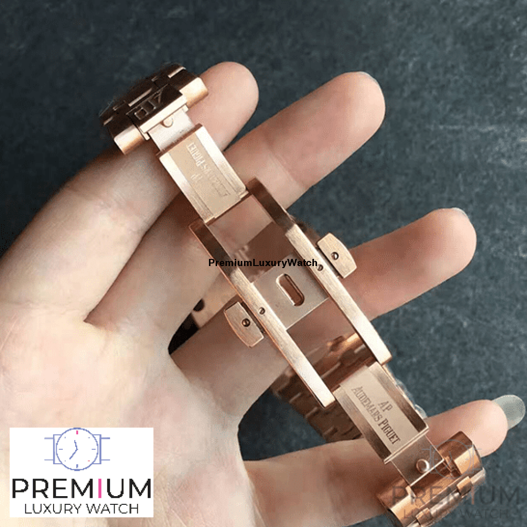 【Super Clone】Audemars Piguet Royal Oak Offshore Chronograph 42mm Rose Gold Watch - Image 5