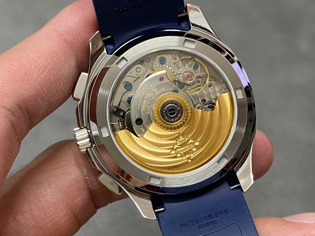 【Super Clone】Replica Patek Philippe Aquanaut Blue 5968A 001 42mm Mens Watch - Image 10
