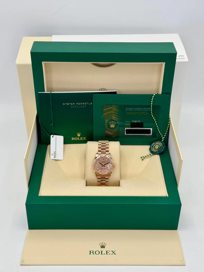RLX Datejust m278275-0031 Rosé Dial 31mm - Image 10
