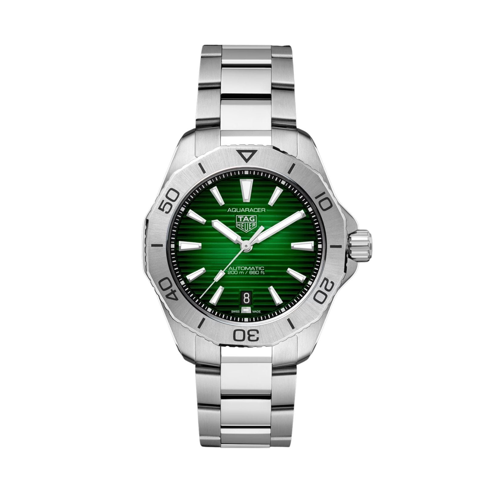 【Super Clone】TAG Heuer Aquaracer Professional 200 40mm Mens Watch Green WBP2115.BA0627
