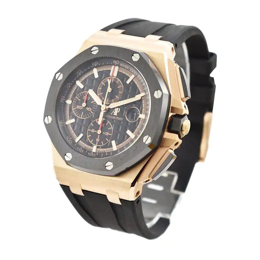 【Super Clone】Audemars Piguet Royal Oak Offshore Chronograph Black Dial 44MM Dial Watch - Image 6