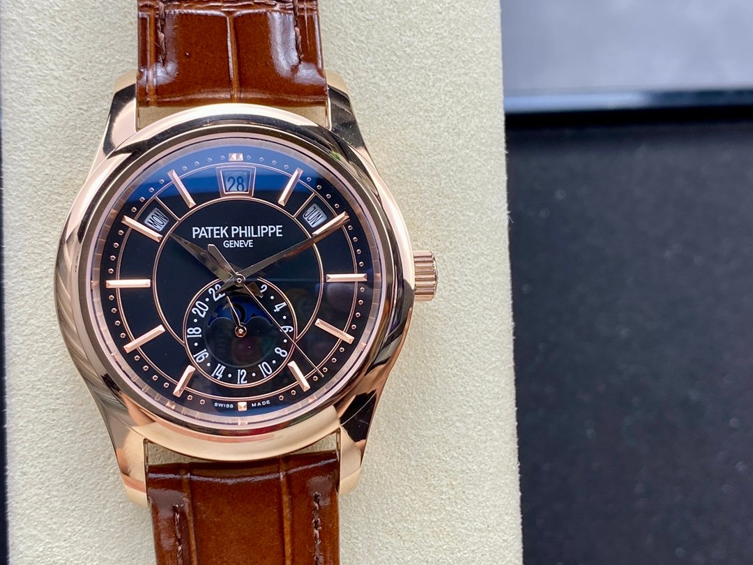 【Super Clone】Replica Patek Philippe Complications Rose Gold 5205R 011 40mm Mens Watch - Image 3