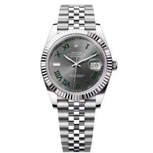 RLX  Datejust 41mm 126334 Slate Roman Jubilee Stainless Steel Mens Watch
