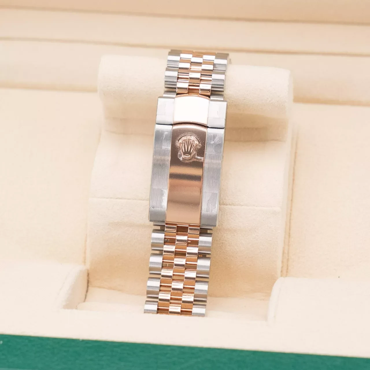 RLX Datejust 41mm 126301 Sundust Index Oyster Steel and Everose Gold Watch - Image 11