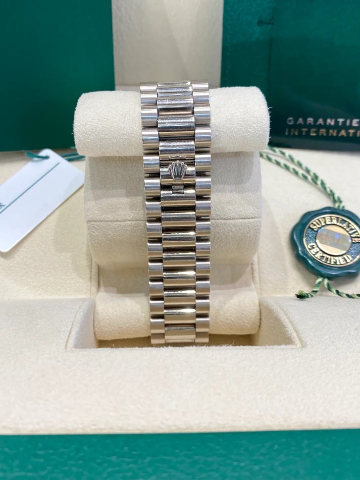 RLX Day-Date 40mm Slate Diamonds Dial 228236-0013 - Image 9