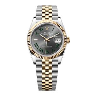 RLX  Datejust 36mm 126233 Wimbledon Slate Dial Oyster Bracelet Watch