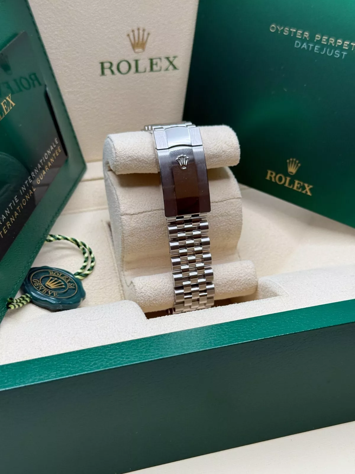 RLX Datejust 41mm White Index Oyster Stainless Steel Men’s Watch - 126334 - Image 8