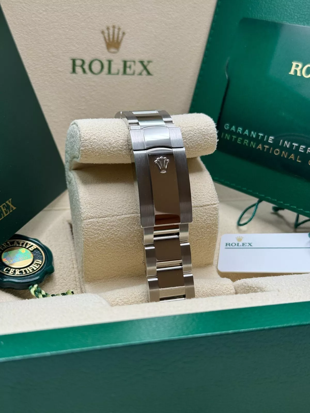 RLX Datejust 41mm White Index Oyster Stainless Steel Men’s Watch - 126334 - Image 10