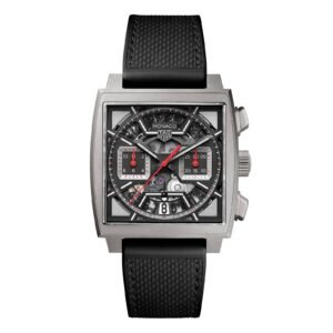 ćSuper ClonećTAG Heuer Monaco Chronograph 39mm Mens Watch Titanium Black CBL2183.FT6236