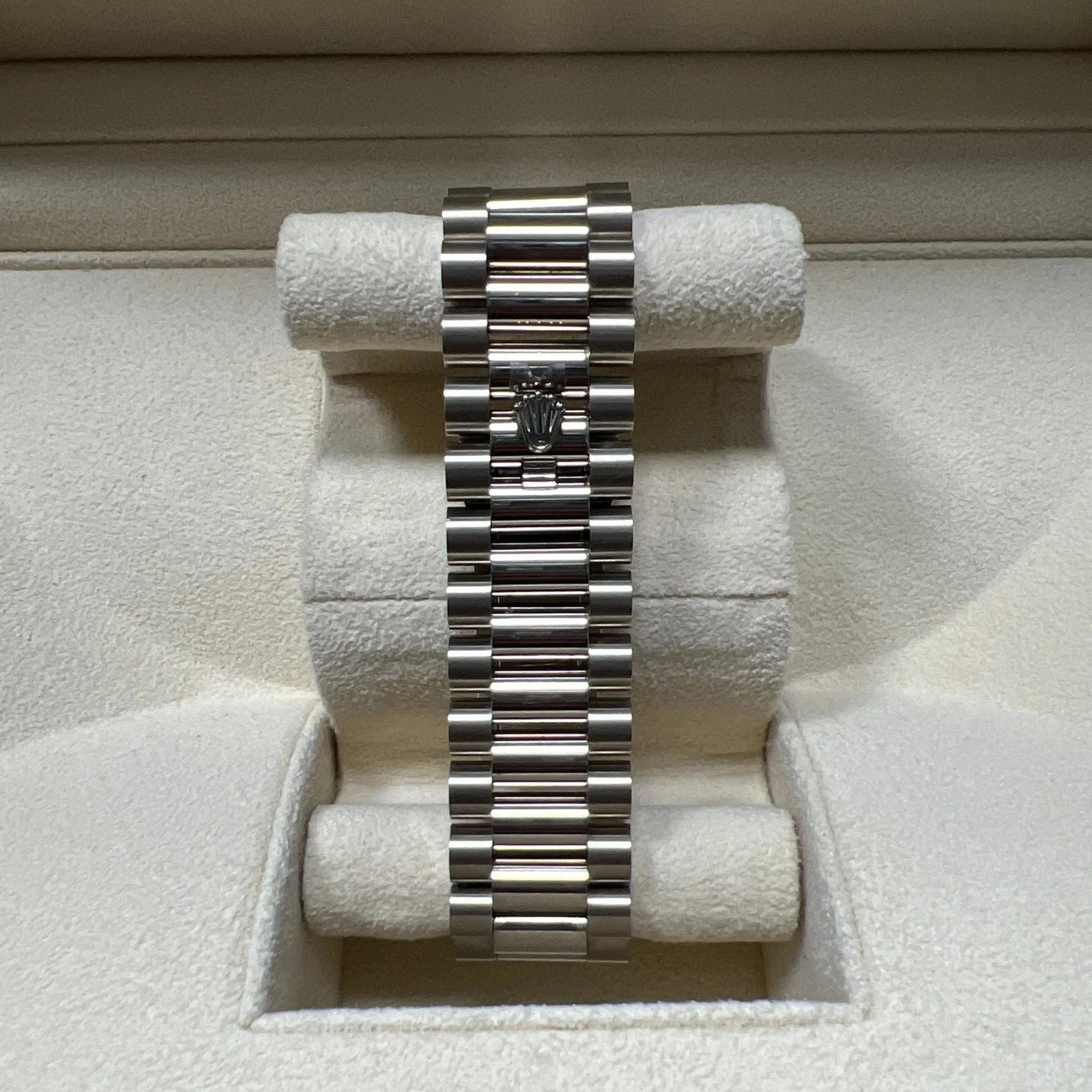 RLX Day-Date 40mm 228349RBR-0003 Bright Black Dial President Bracelet - Image 8