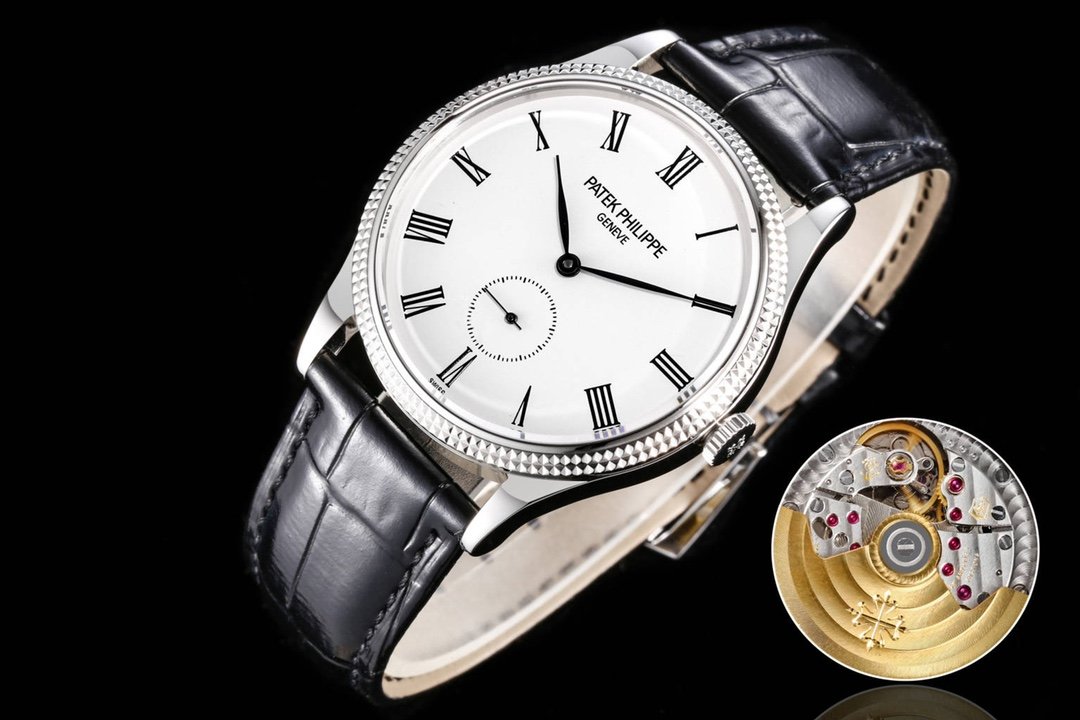 【Super Clone】Replica Patek Philippe Calatrava 5119G 001 39MM White Gold Watch - Image 4