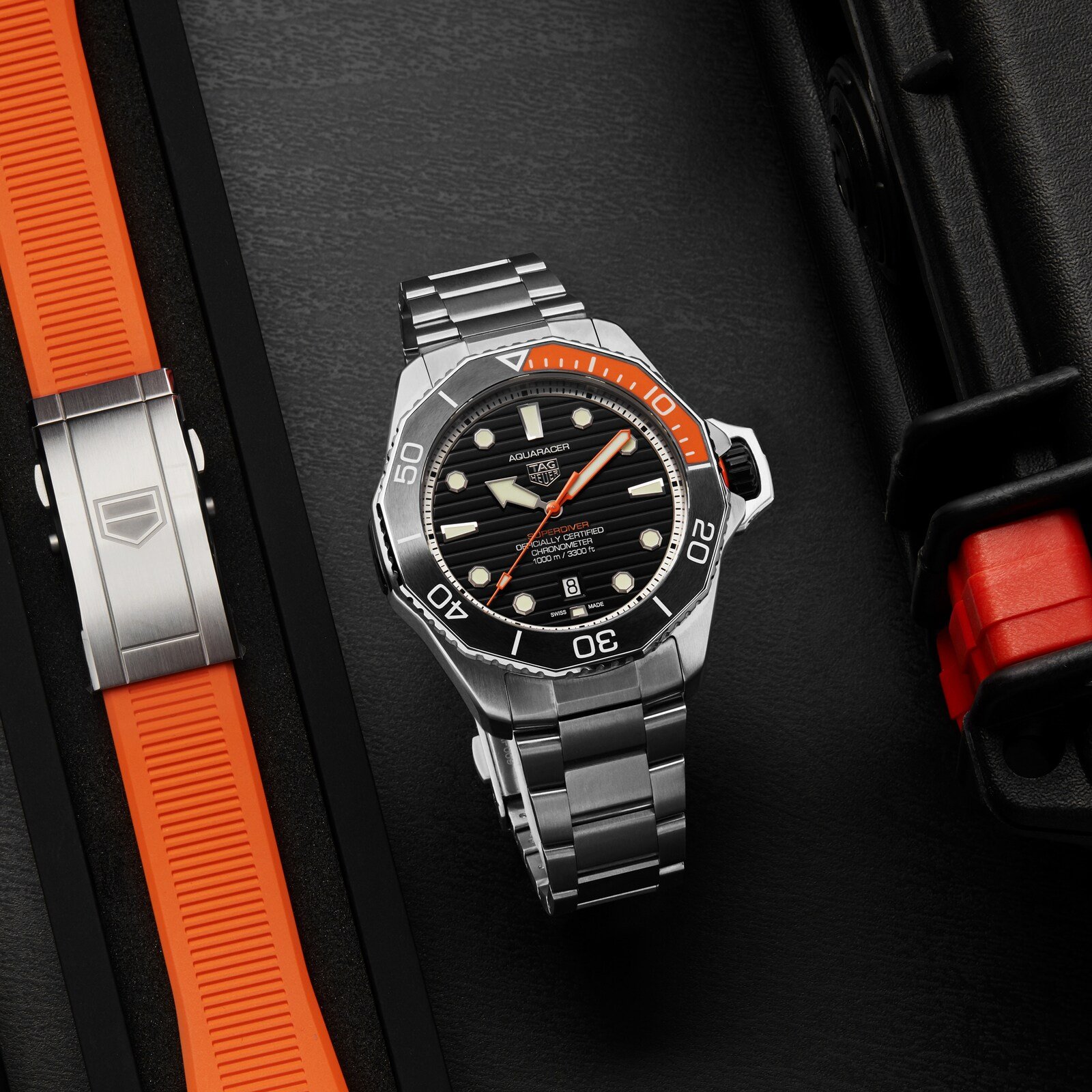 【Super Clone】TAG Heuer Aquaracer Professional Superdiver 45mm Mens Watch WBP5A8A.BF0619 - Image 7