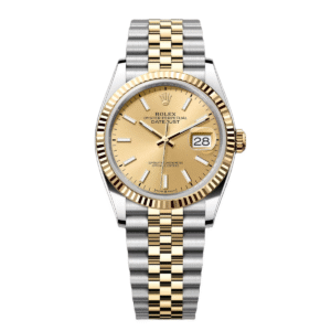 RLX  Datejust 36mm 126233 Champagne Dial Jubilee Bracelet Watch
