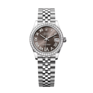RLX Datejust m278384RBR-0031/0032 Dark Grey 31mm Dial Oyster Watch