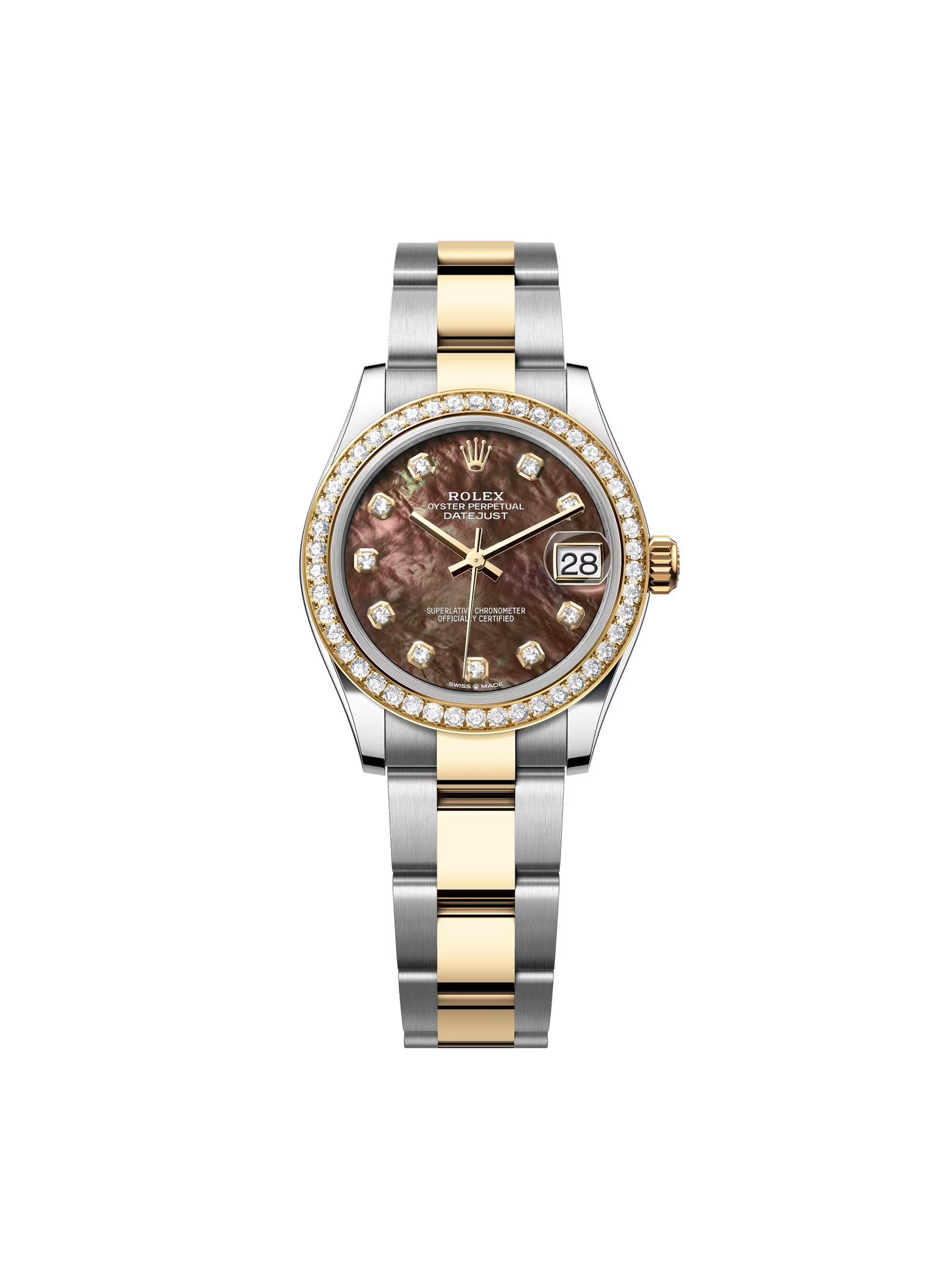 RLX Datejust m278383-0023/0024 31mm Mother of Pearl Dial Oyster Bracelet - Image 2