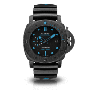 【Super Clone】Submersible Full Black Mix Blue Carbotech™ 47mm