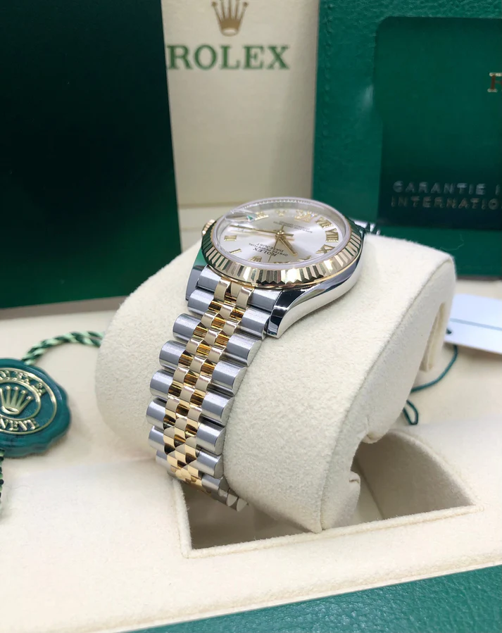 RLX Datejust m278273-0003/0004 31mm Silver Dial Stainless Steel and Yellow Gold Oyster Watch - Image 13